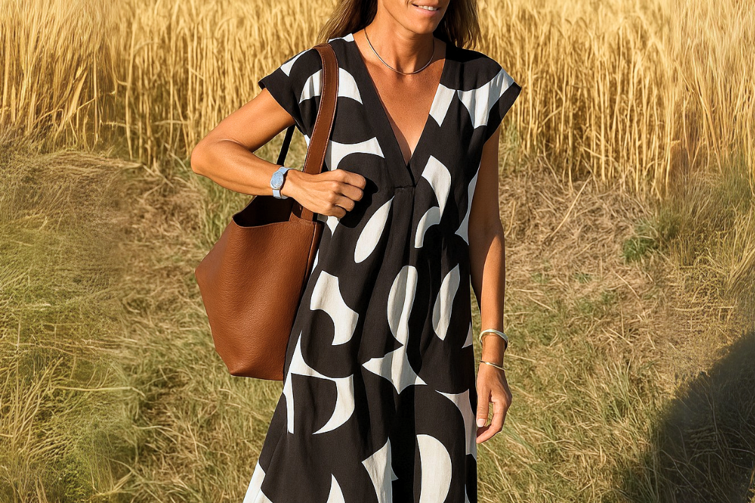 Valérie | Airy Dress with V-Neck