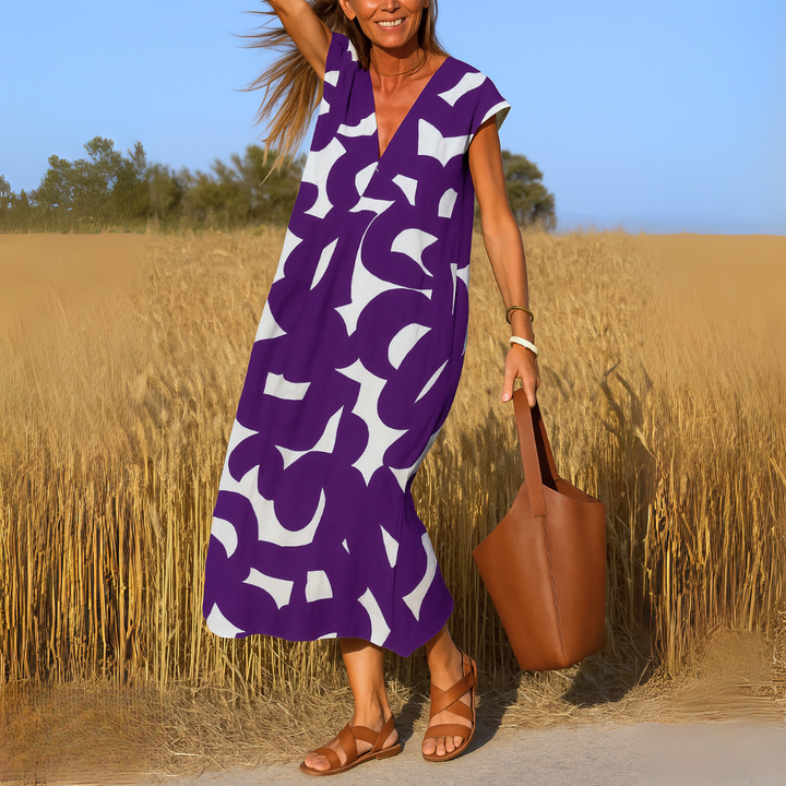 Valérie | Airy Dress with V-Neck