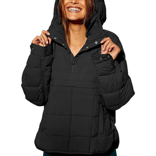 FARRELL™ – Oversized Hooded Pullover Jacket