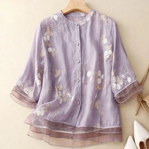 Laurienne™ | Embroidered Blouse