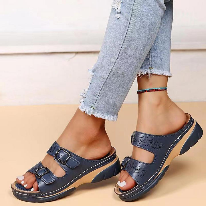 Simona | Orthopedic Leather Sandals