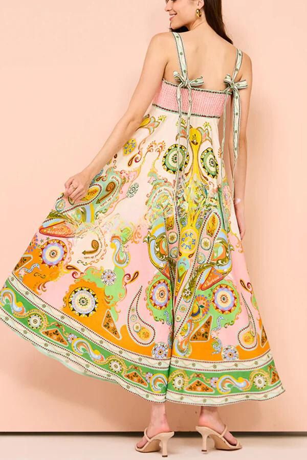 Summer Serenade™  Smocked Maxi Dress