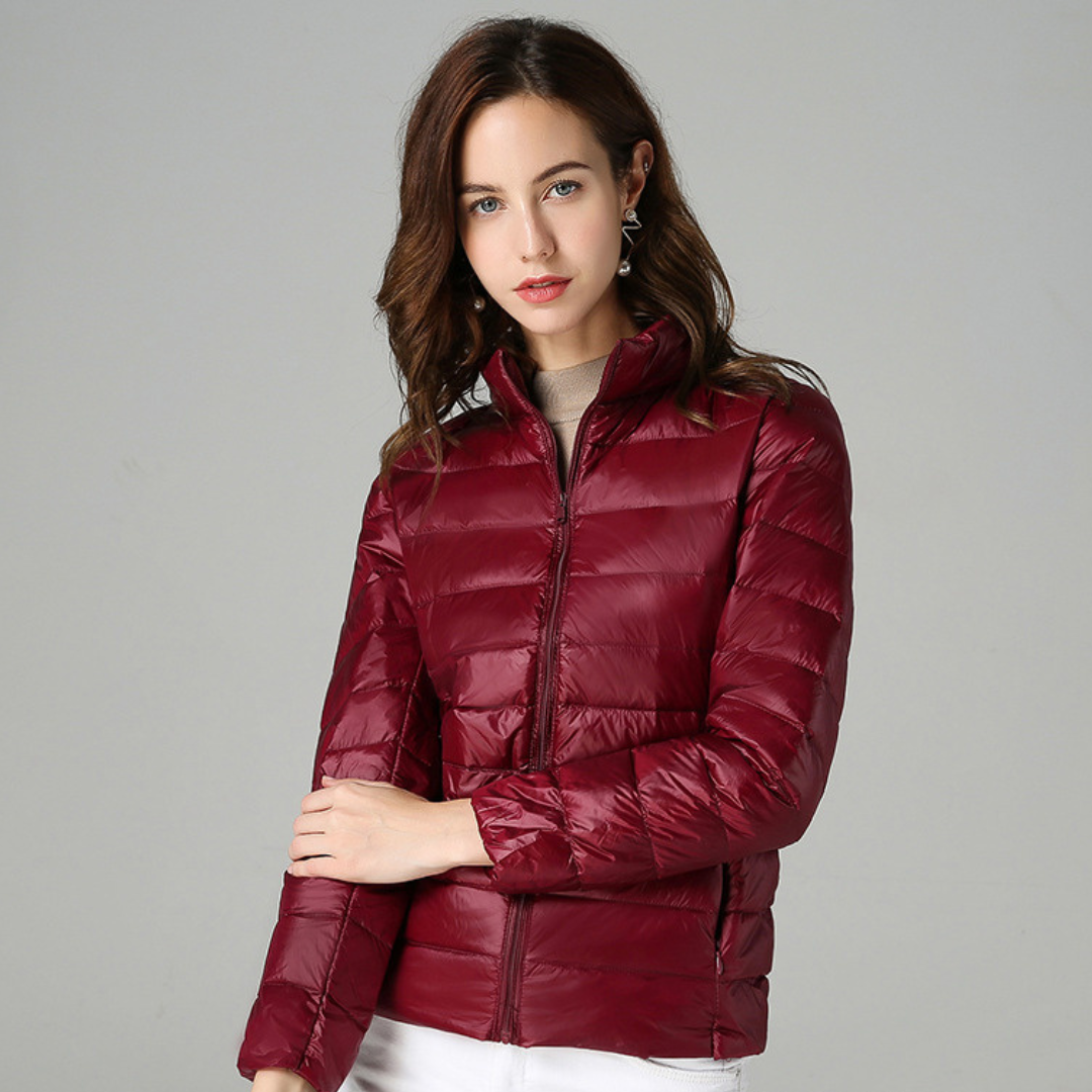 Celeste – Lightweight waterproof pleated jacket