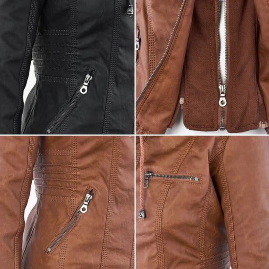 Ivory™ | Weather-Resistant Women's Jacket with Hood