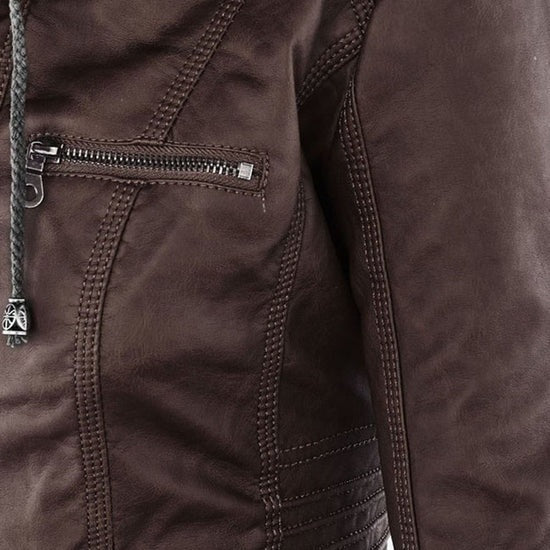 Ivory™ | Weather-Resistant Women's Jacket with Hood