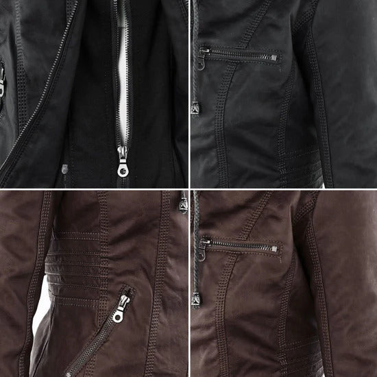 Ivory™ | Weather-Resistant Women's Jacket with Hood