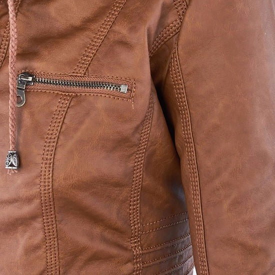 Ivory™ | Weather-Resistant Women's Jacket with Hood