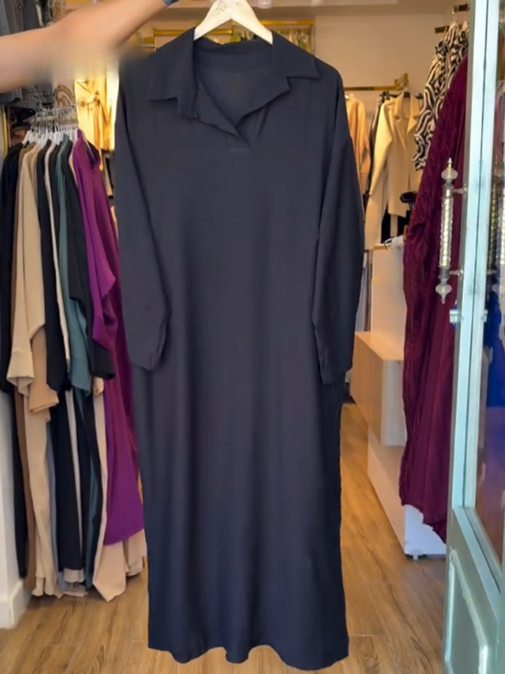 MAISIE – Loose Cotton Linen Pocket Dress