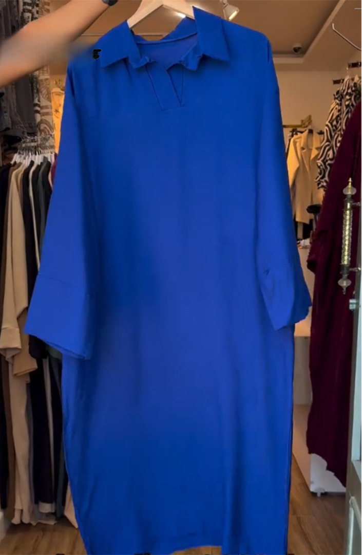 MAISIE – Loose Cotton Linen Pocket Dress
