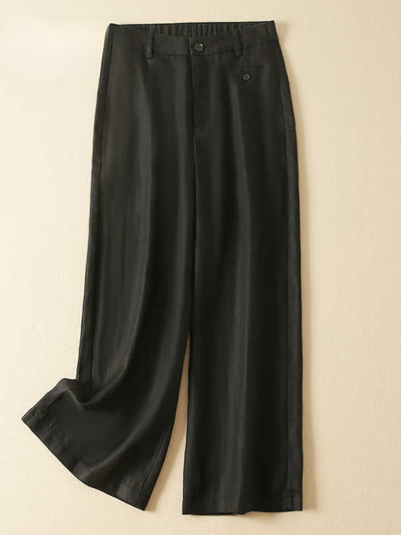 VEDA – JACQUARD WIDE-LEG TROUSERS
