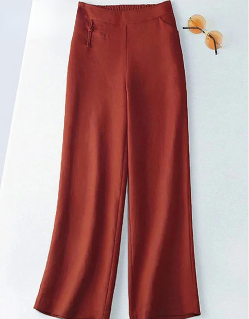LANA - HIGH-WAIST TROUSERS