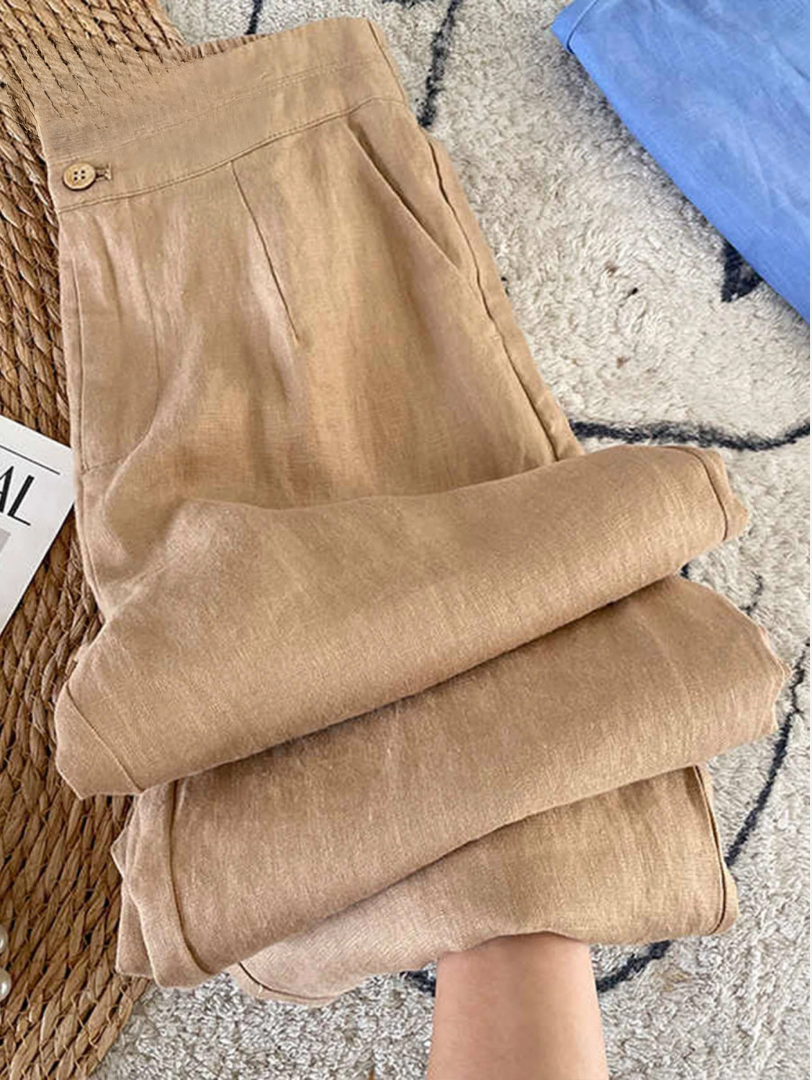 Maia Lino Édition – The Heritage Linen Trouser