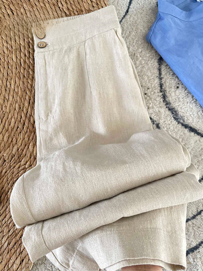 Maia Lino Édition – The Heritage Linen Trouser
