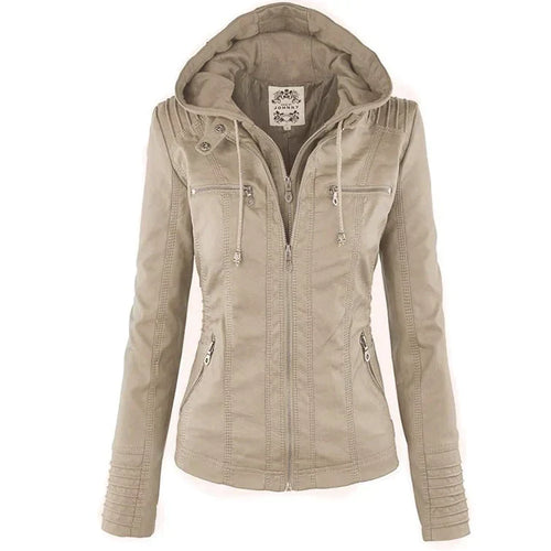 Ivory™ | Weather-Resistant Women's Jacket with Hood
