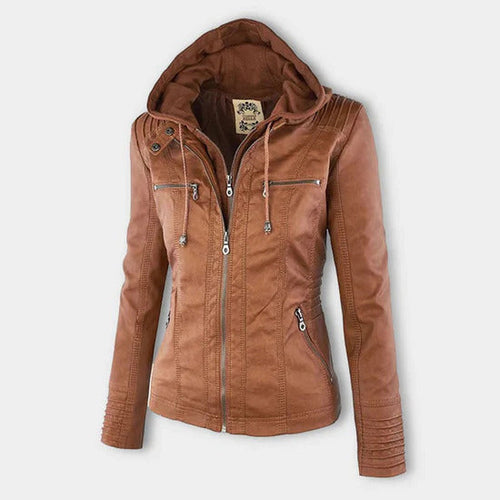 Ivory™ | Weather-Resistant Women's Jacket with Hood