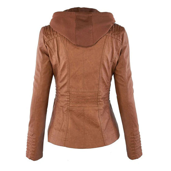 Ivory™ | Weather-Resistant Women's Jacket with Hood
