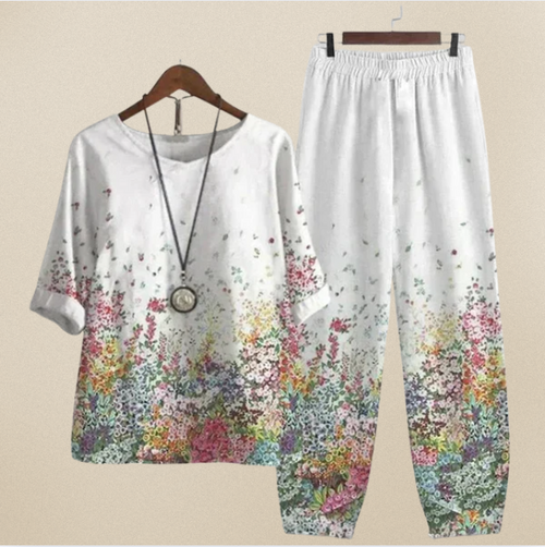 Liv - Elegant and Comfortable Shirt and Pants Set