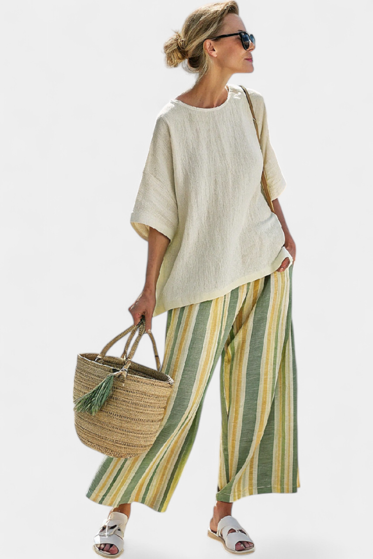Jalou Bamboo Daisy Mediterranean Collection