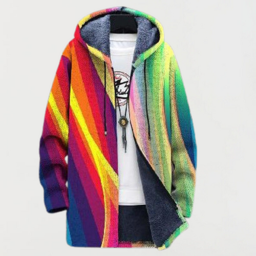 Iris | Multicolor Striped Cardigan