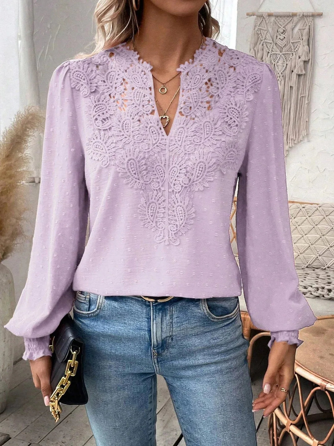 Clarisse – Women’s Square Collar Knitted Pullover Sweater
