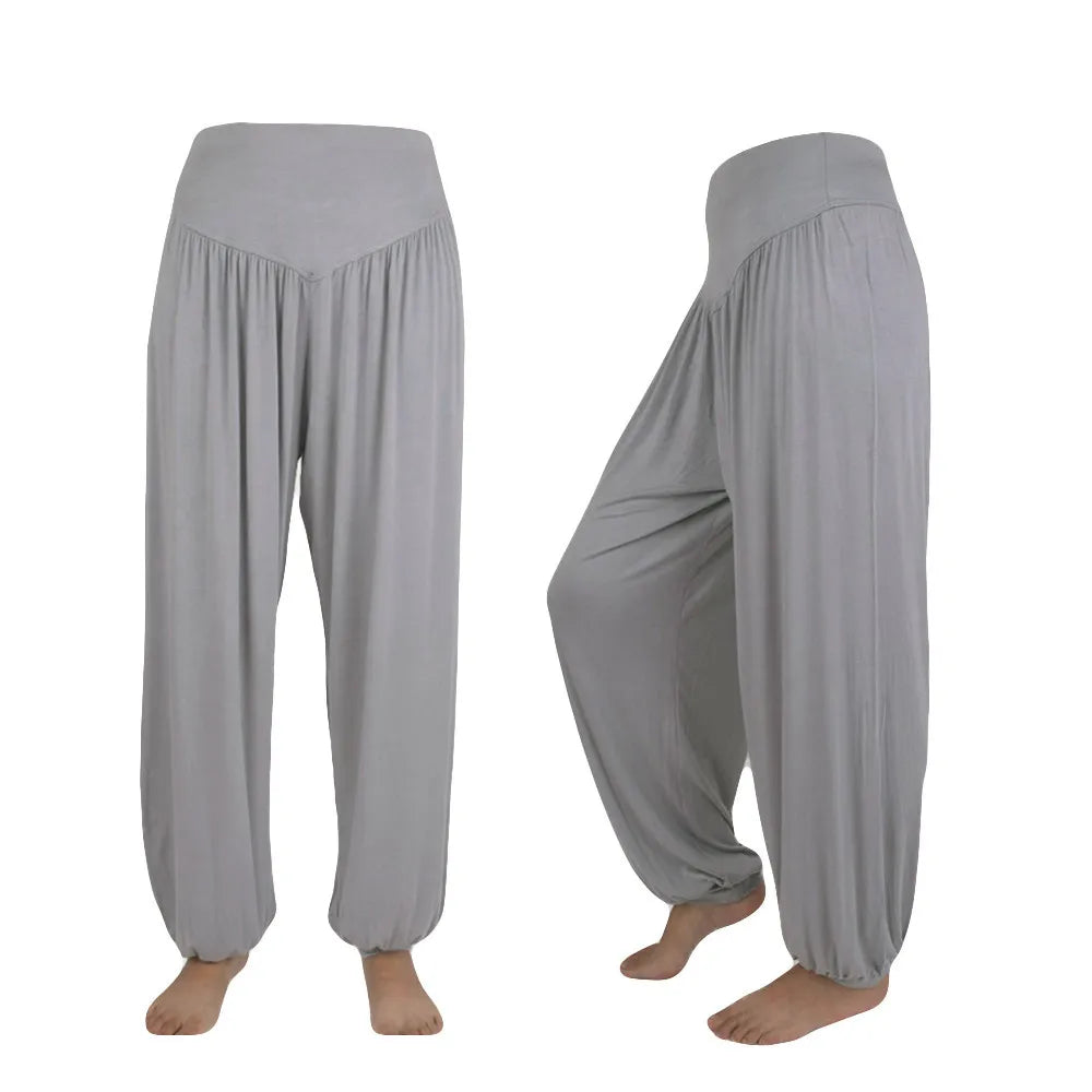 LYRA - LACE TRIM MID-WAIST PANTS