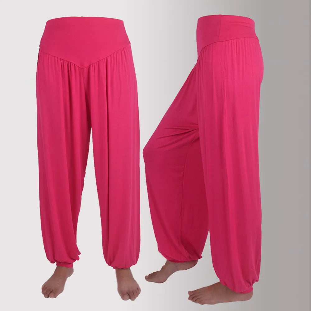 LYRA - LACE TRIM MID-WAIST PANTS