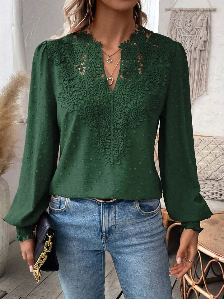 Clarisse – Women’s Square Collar Knitted Pullover Sweater