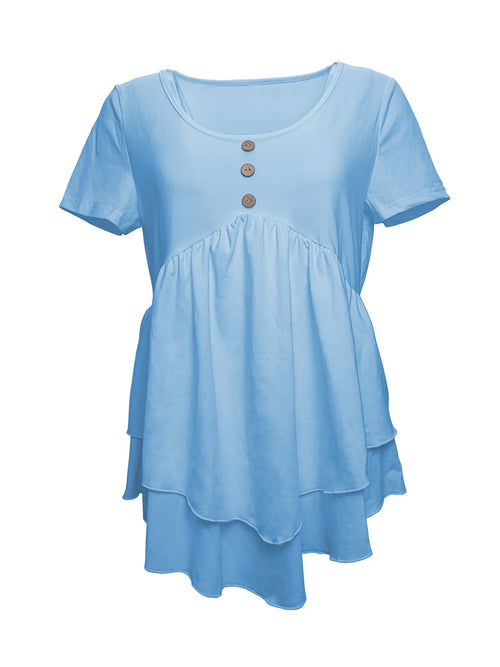 BELLE – RUFFLED VINTAGE TOP