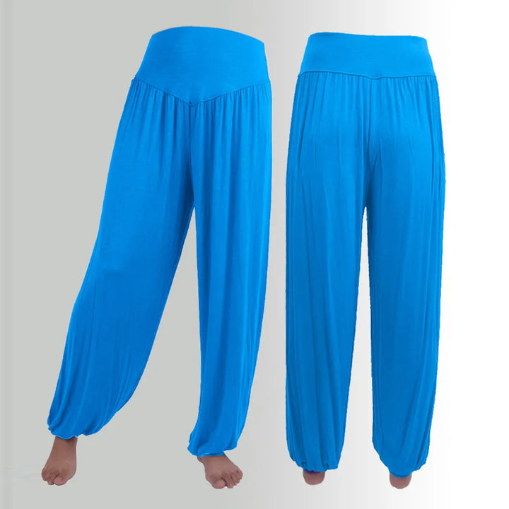 LYRA - LACE TRIM MID-WAIST PANTS