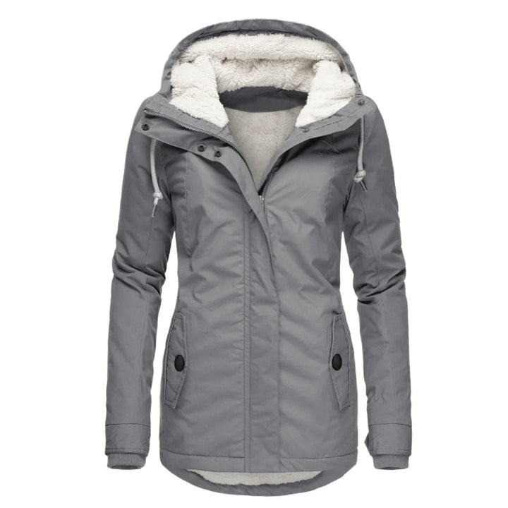 Claudine – Women’s Winter Hooded Fleece Coat