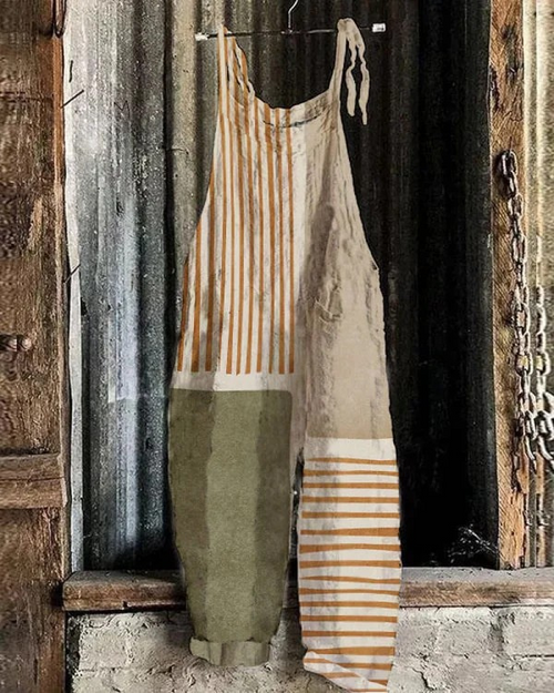 Elle | Retro Wide-Leg Jumpsuit