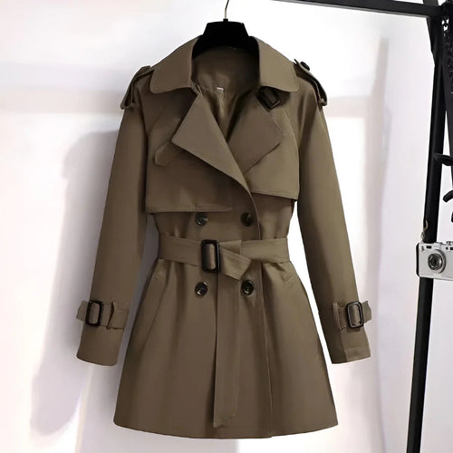 Mirella™ | Short and Chic Trench Coat for Women