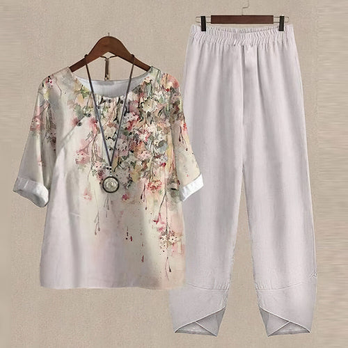 Liv - Elegant and Comfortable Shirt and Pants Set