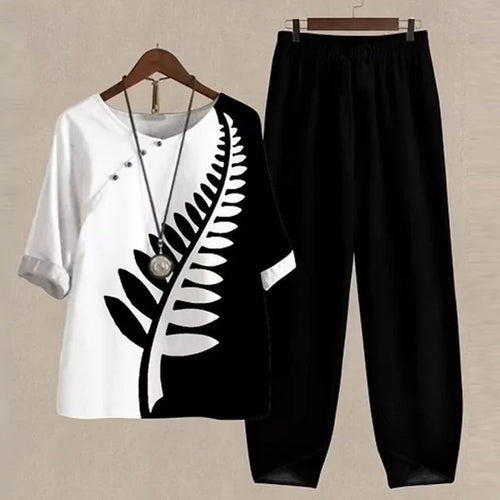 Liv - Elegant and Comfortable Shirt and Pants Set