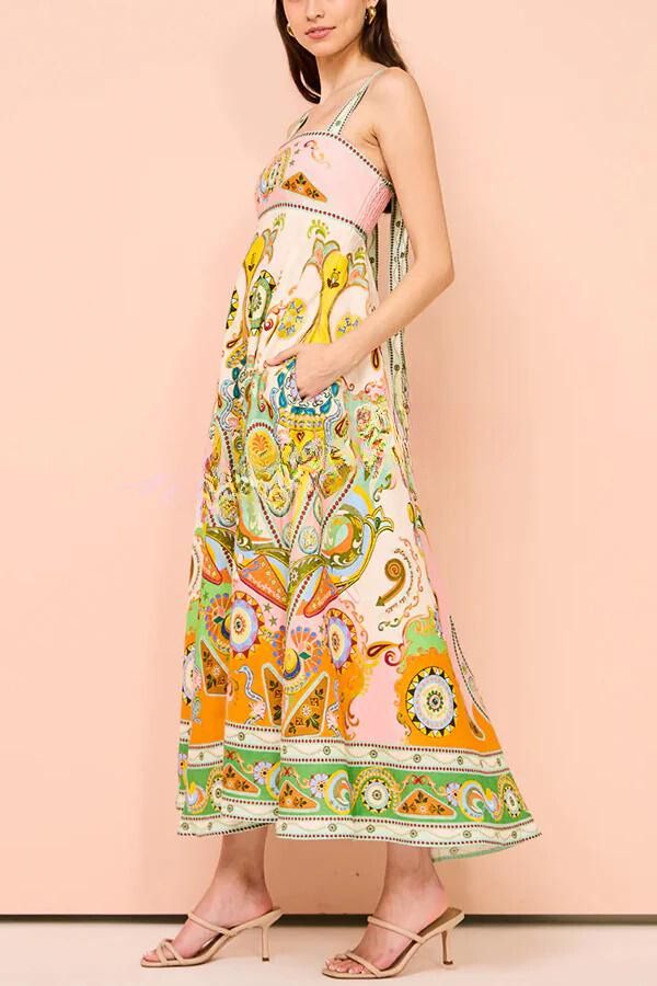 Summer Serenade™  Smocked Maxi Dress