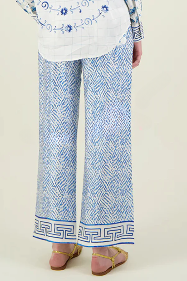Dragon Print Short Sleeve Shirt & Pants Set
