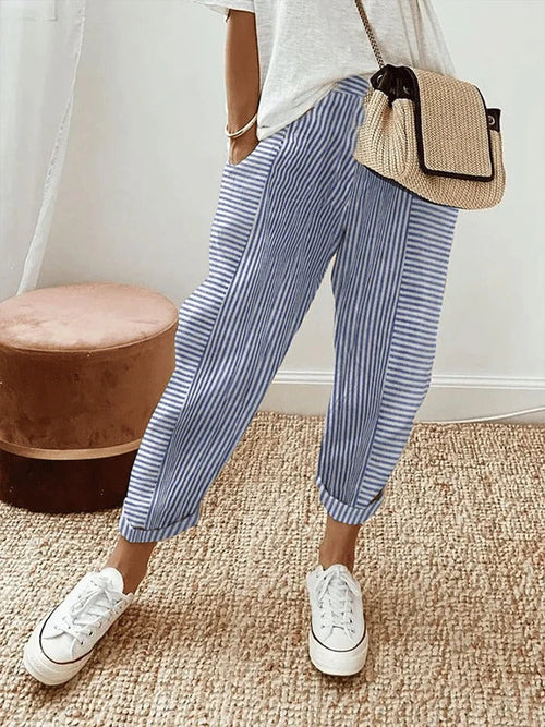 Luna™ – Striped Comfort Trousers