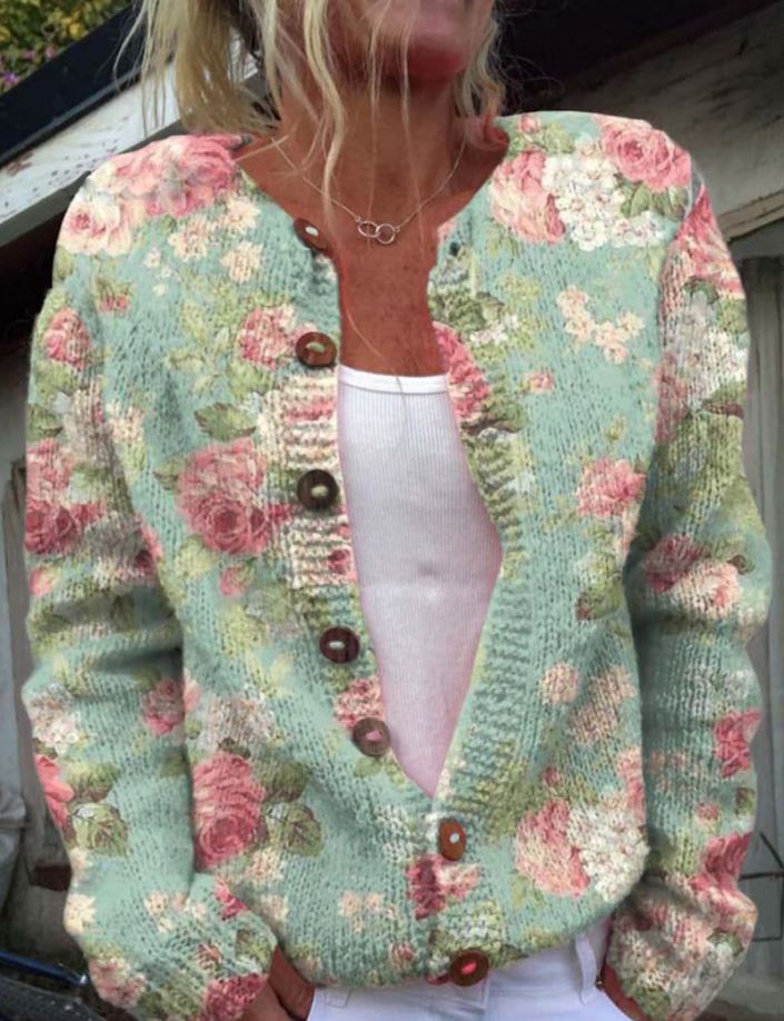 Sanne | Stylish Floral Print Vest