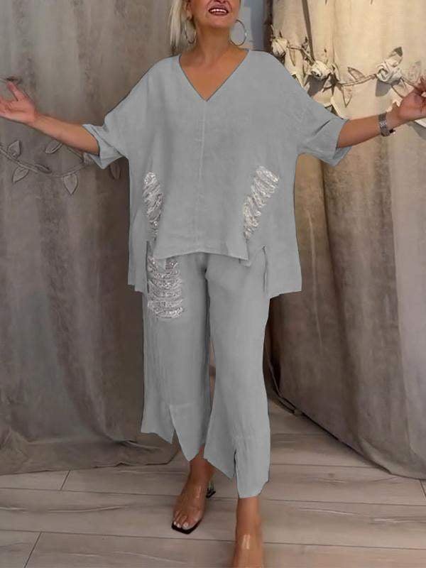 BIANCA | Elegant Two-Piece Summer Set for Sunny Days