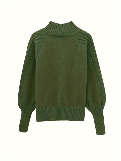 Tinsley - Casual Long Sleeve Knitted Sweater
