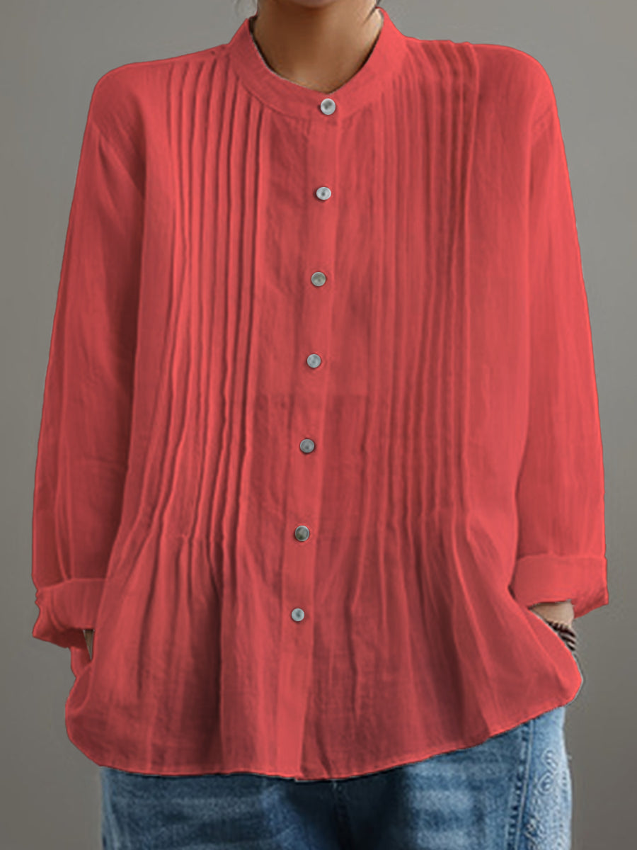 CELINE –  PLEATED SHIRT