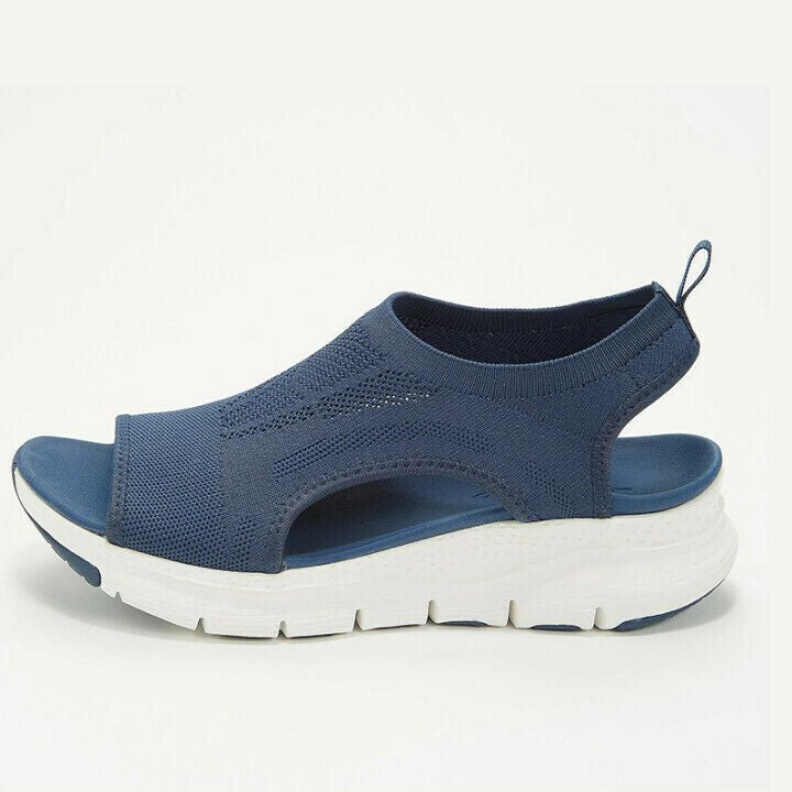 Lunvra Washable Slingback Orthopedic Slide Sport Sandals