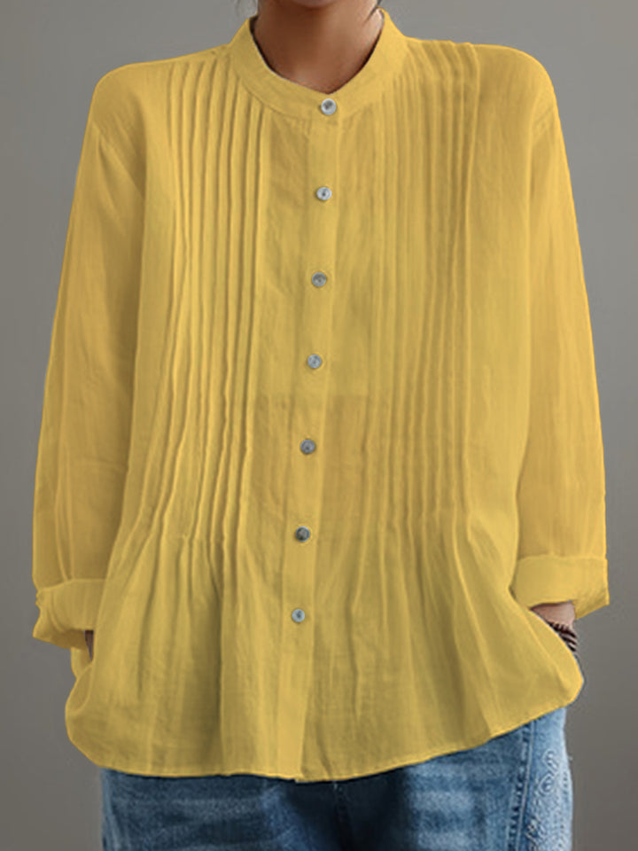 CELINE –  PLEATED SHIRT