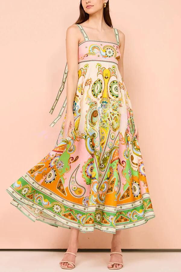 Summer Serenade™  Smocked Maxi Dress