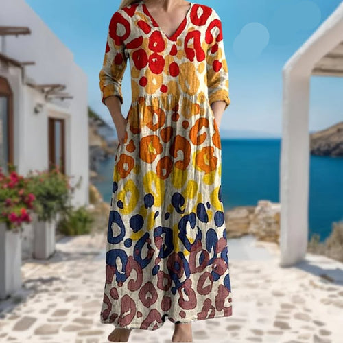 LUNVRA | BLOOM BOLDLY MAXI DRESS