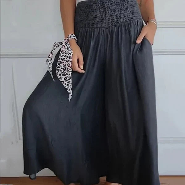 Annita | loose-fitting high-waisted pants