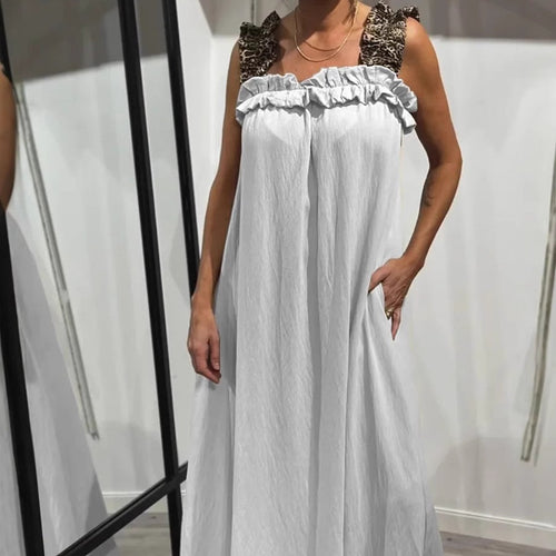 Savanna Straps Casual Maxi Dress