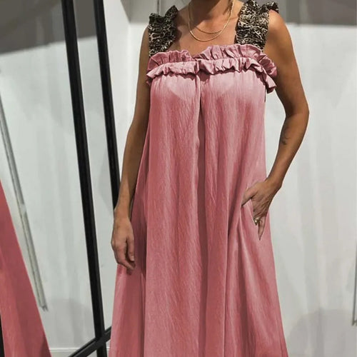 Savanna Straps Casual Maxi Dress