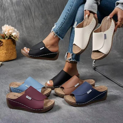 Comfortable Casual Wedge Heeled Sandals for Women