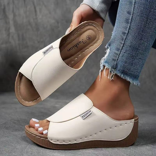 Comfortable Casual Wedge Heeled Sandals for Women